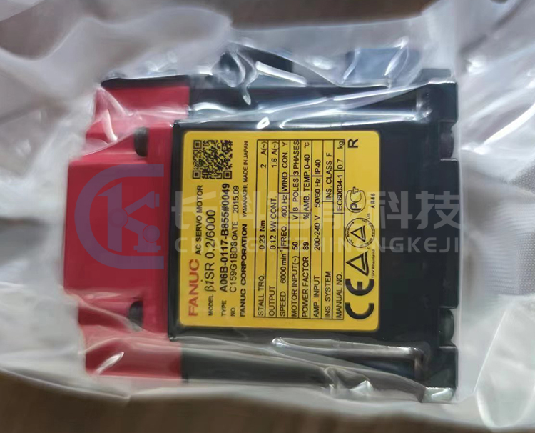 發那科LR Mate 200iD五六軸電機A06B-0117-B855#0049 發那科LR Mate 200iD五六軸電機A06B-0117-B855#0049